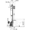 Набор инсталляции для унитаза ALCAPLAST ALCA WC ALCA AM101/1120-3:1 RU M70-0 с кнопкой белой, с сиденьем CET_WC_ALCA_AM101_1120_3_1