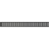 Решетка ALCAPLAST PURE-650BLACK для водоотводящего желоба