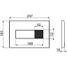 Сенсорная кнопка управления ALCAPLAST M371SB