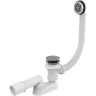 Сифон ALCAPLAST A505CRM-120 для ванны click/clack хромированный, пластик, длина 120 см